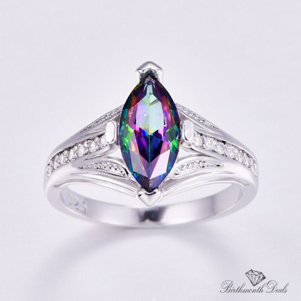 June Alexandrite Birthstone Ring - Birthmonth Deals