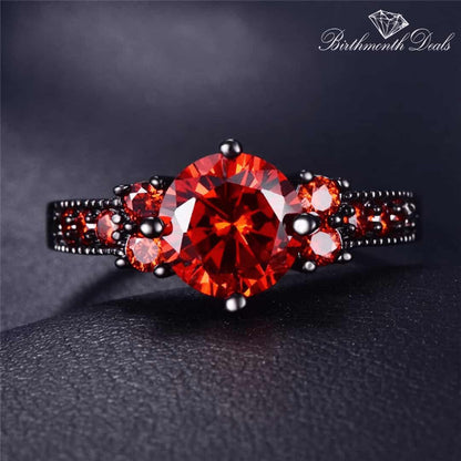 July Ruby Birthstone Ring - Birthmonth Deals