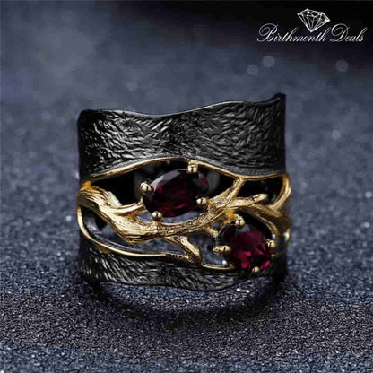 July Ruby Birthstone Ring - Birthmonth Deals