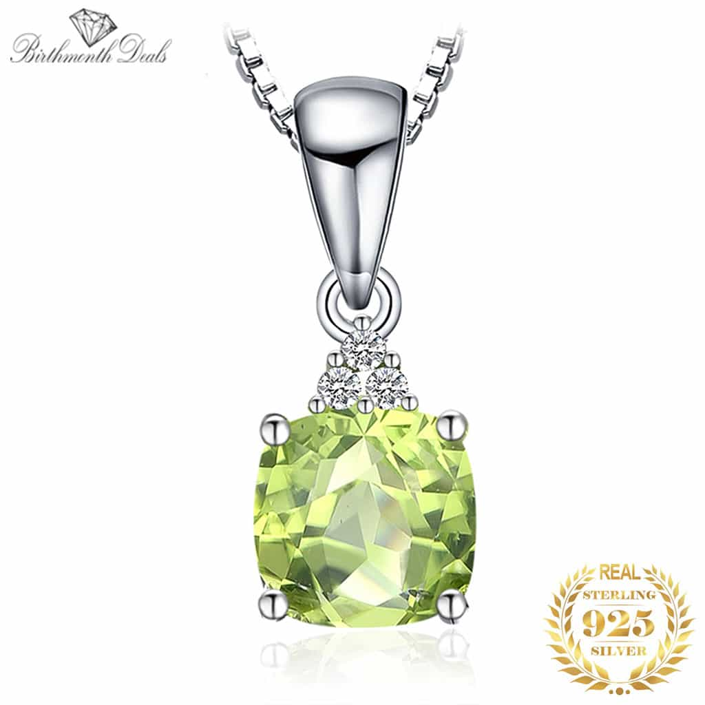 August Peridot Necklace - Birthmonth Deals