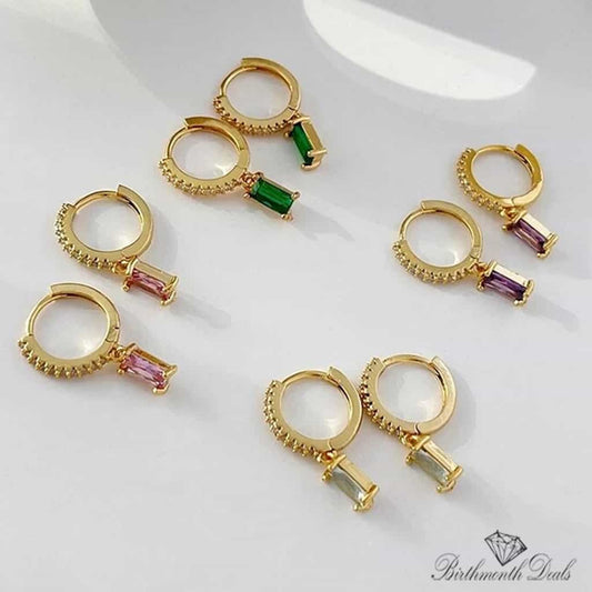 Diana Birthstone Earrings - Birthmonth Deals