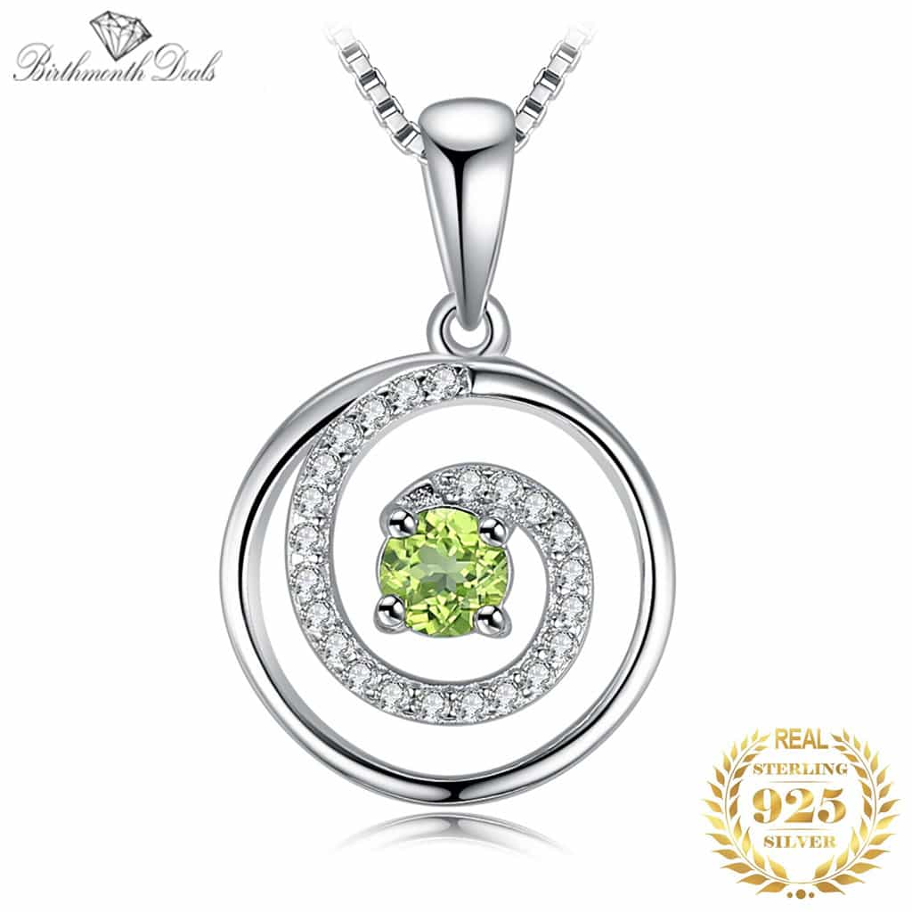 August Peridot Necklace - Birthmonth Deals