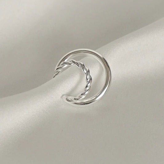 Emma Ear Cuff - Silver - Birthmonth Deals