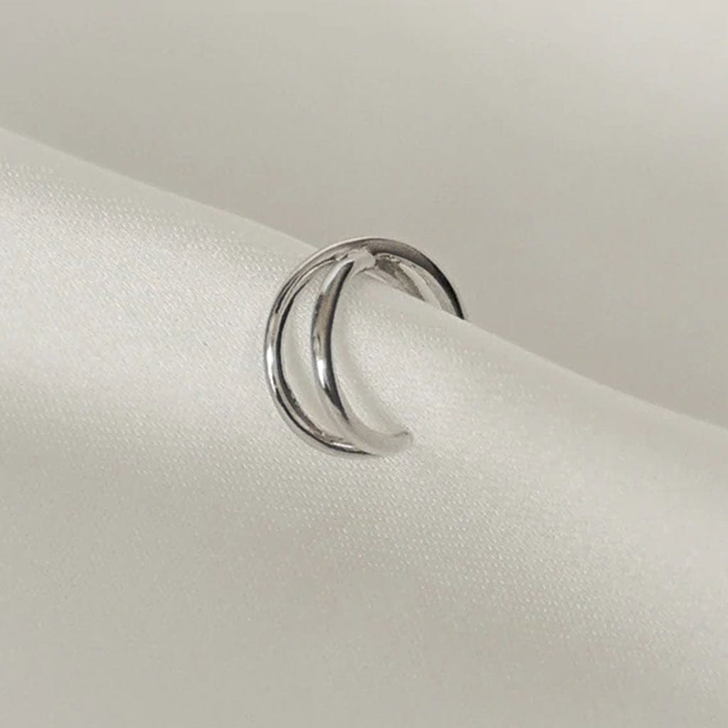 Evelyn Ear Cuff - Silver - Birthmonth Deals