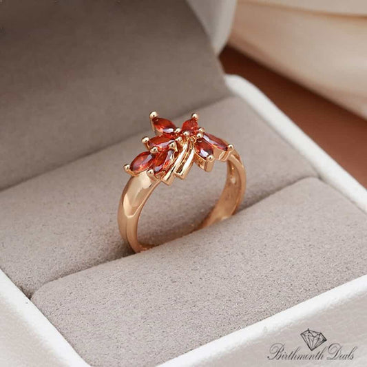 July Ruby Birthstone Ring - Birthmonth Deals