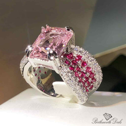 July Ruby Birthstone Ring - Birthmonth Deals