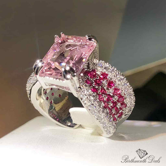 July Ruby Birthstone Ring - Birthmonth Deals