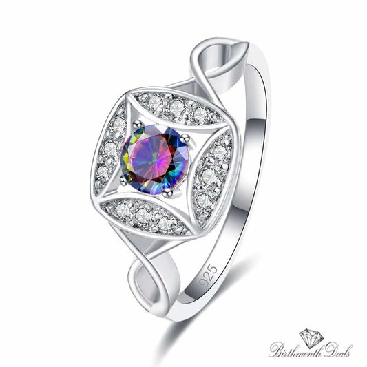 June Alexandrite Birthstone Ring - Birthmonth Deals