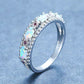 October Opal Birthstone Ring - Birthmonth Deals