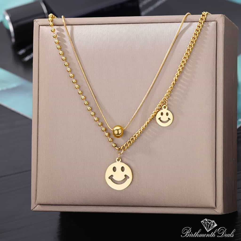 Stainless Gold Necklace Collection - Birthmonth Deals