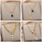 Stainless Gold Necklace Collection - Birthmonth Deals