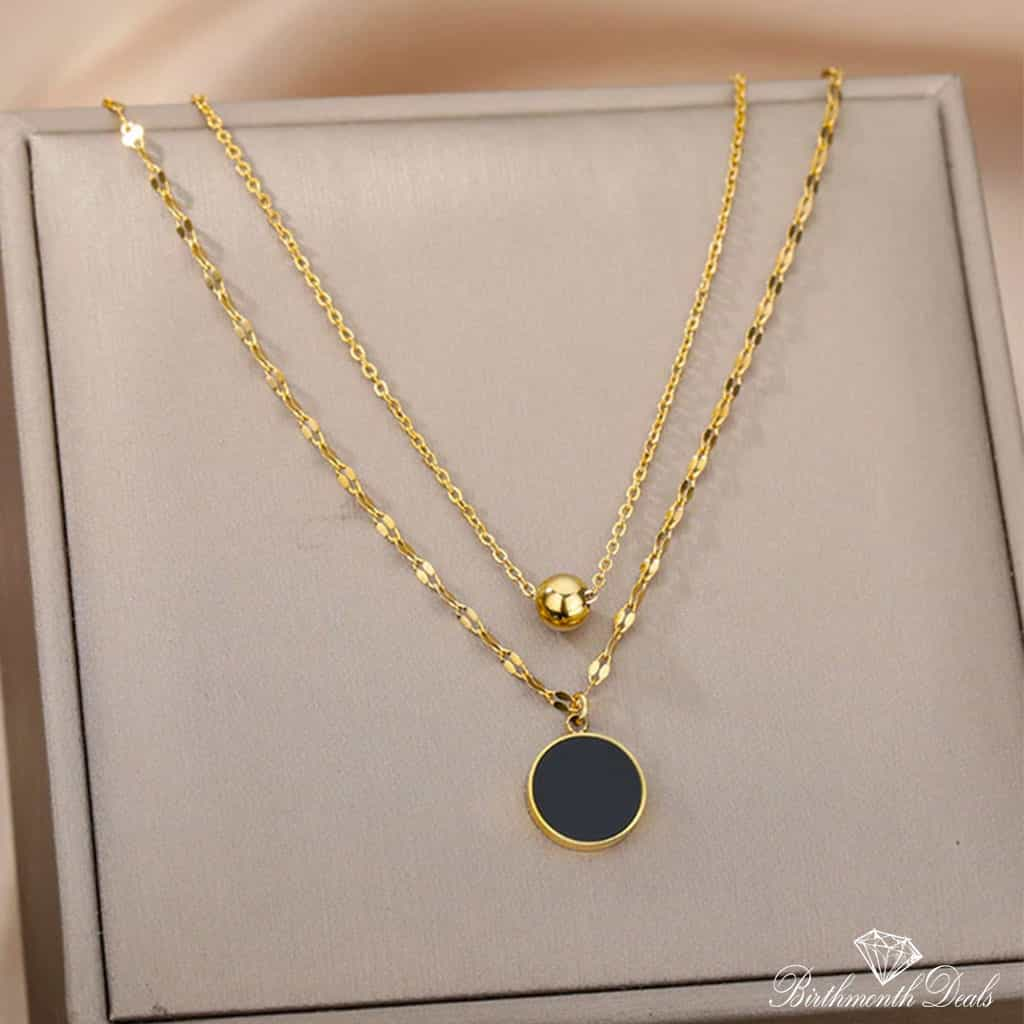 Stainless Gold Necklace Collection - Birthmonth Deals