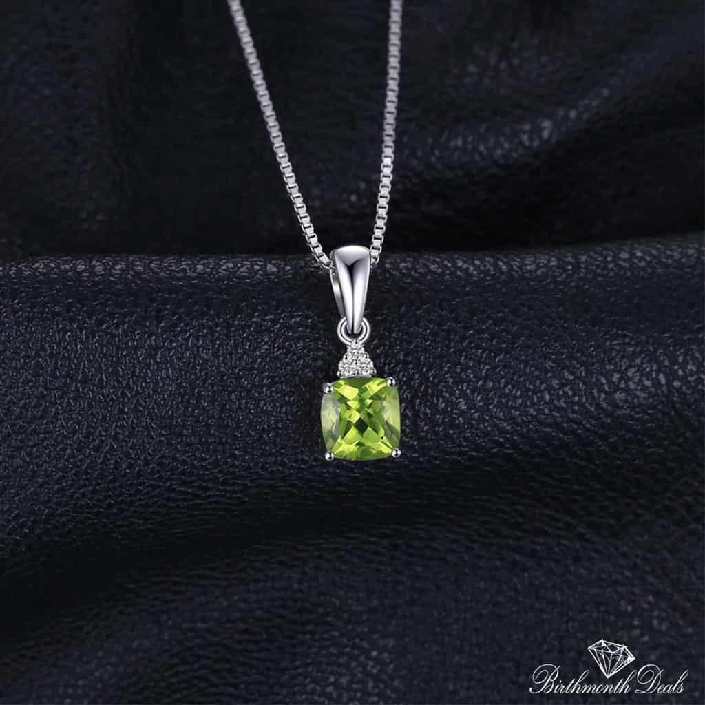 August Peridot Necklace - Birthmonth Deals