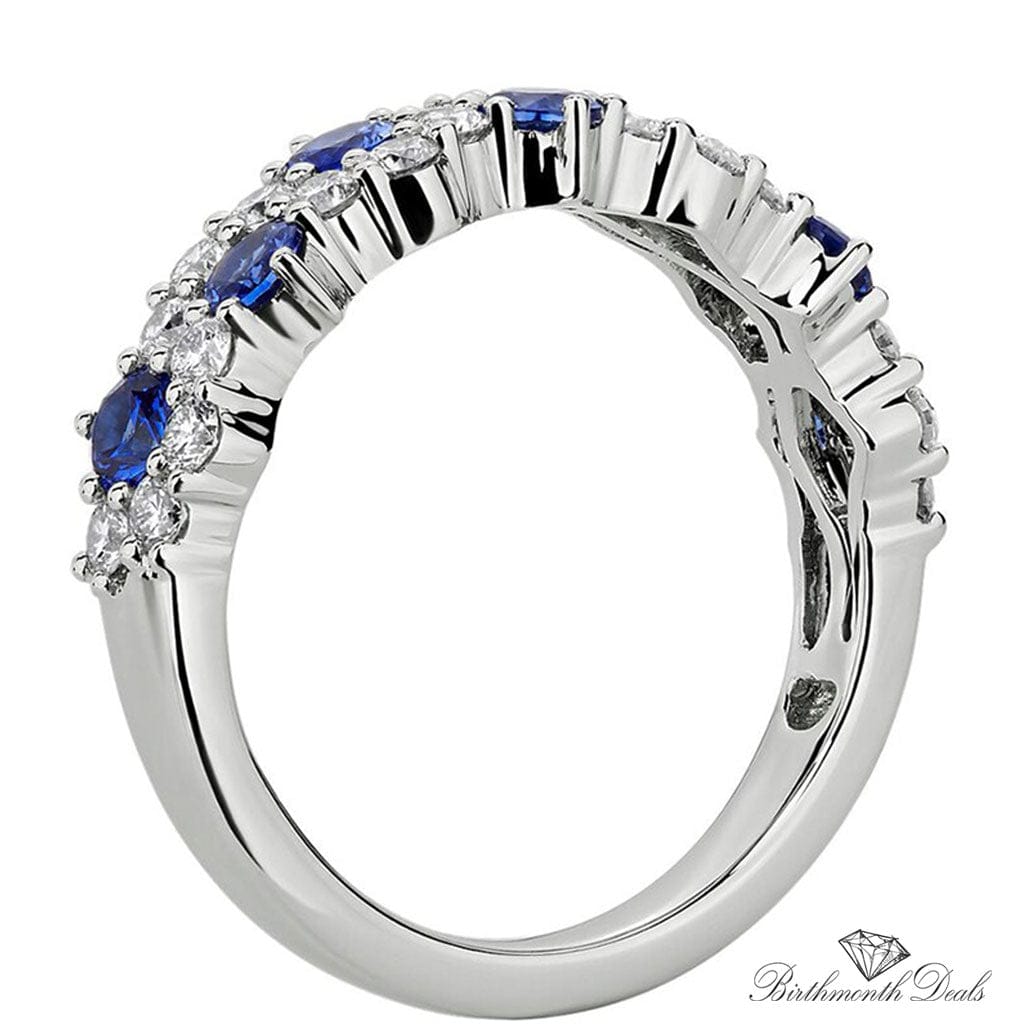 September Sapphire Birthstone Ring - Birthmonth Deals