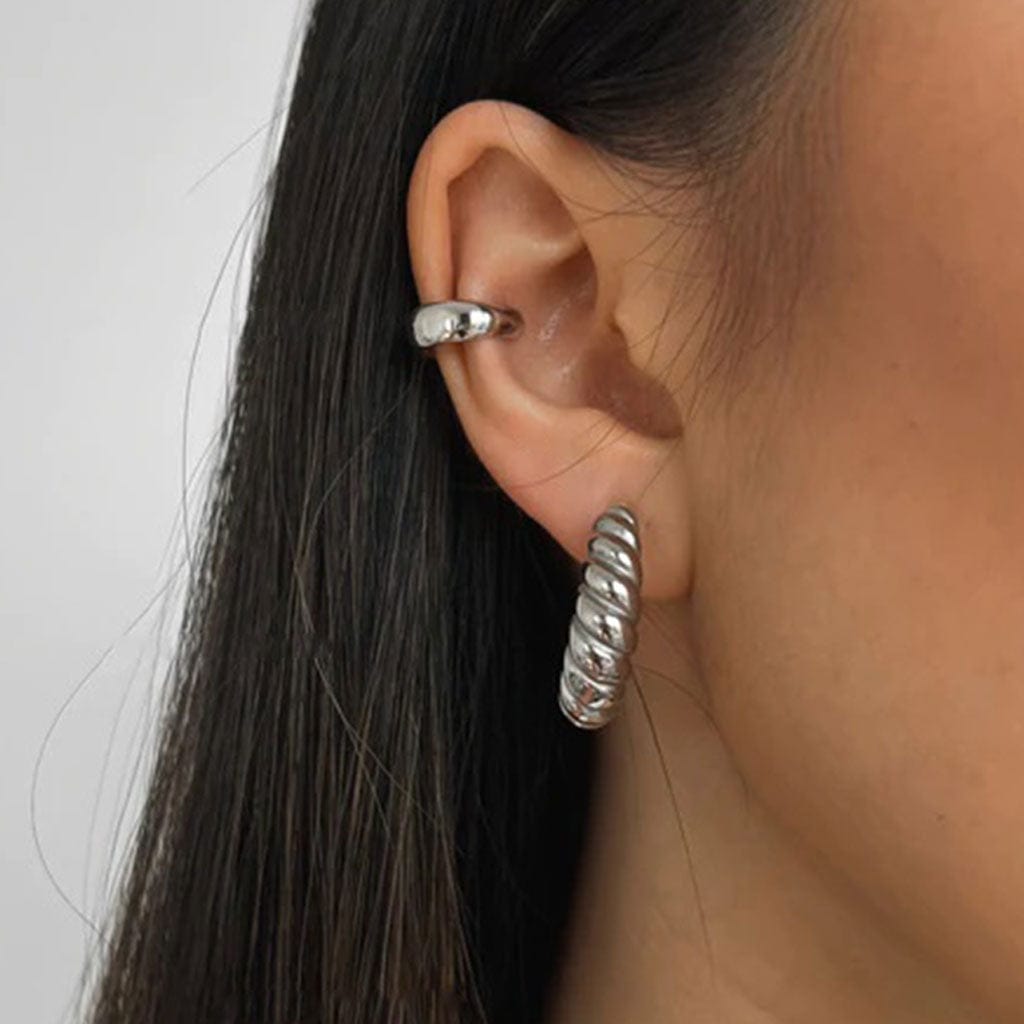 Ava Ear Cuff - Silver - Birthmonth Deals