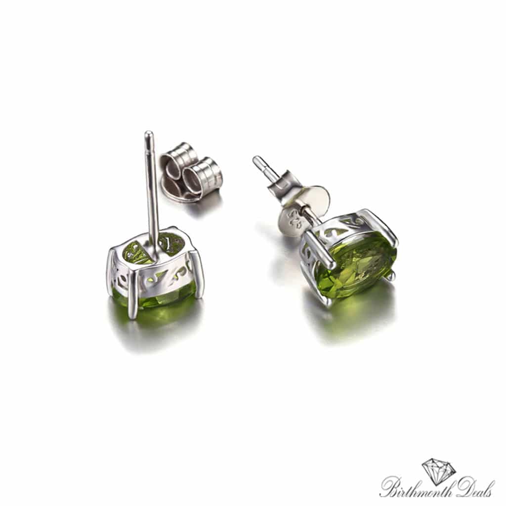 August Peridot Earrings - Birthmonth Deals