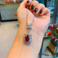 July Ruby Birthstone Jewelry Set - Birthmonth Deals