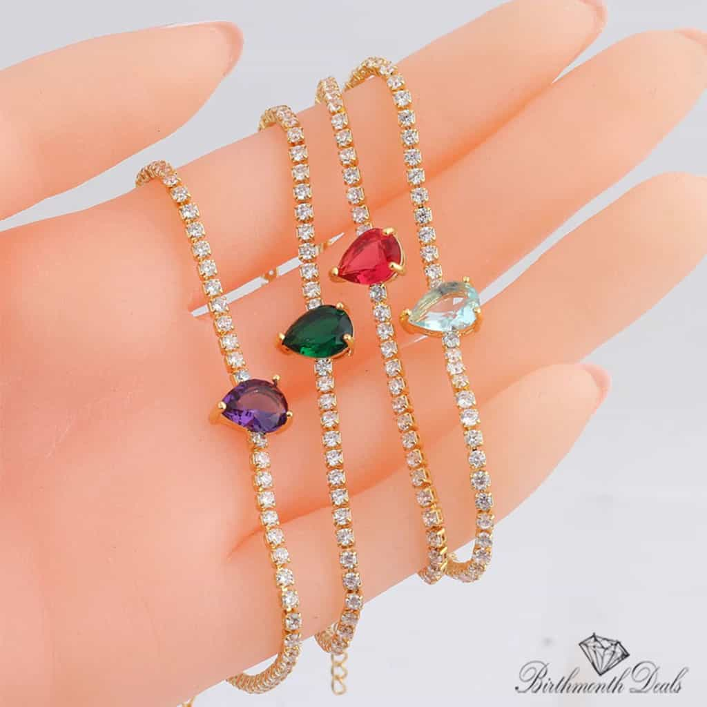 Sofia Birthstone Bracelet - Birthmonth Deals