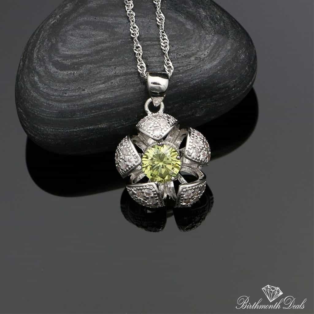 August Peridot Birthstone Jewelry Set - Birthmonth Deals