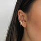 Emma Ear Cuff - Silver - Birthmonth Deals