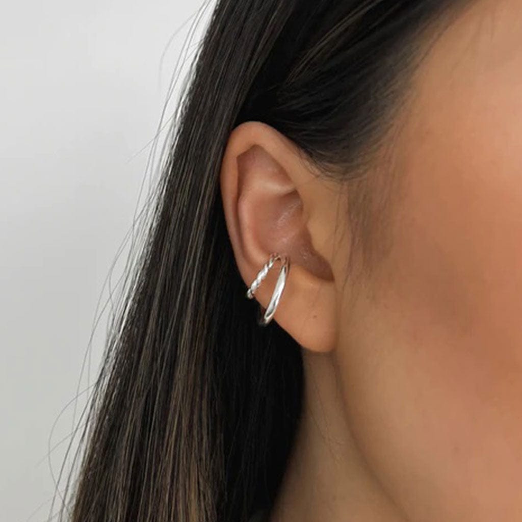 Emma Ear Cuff - Silver - Birthmonth Deals