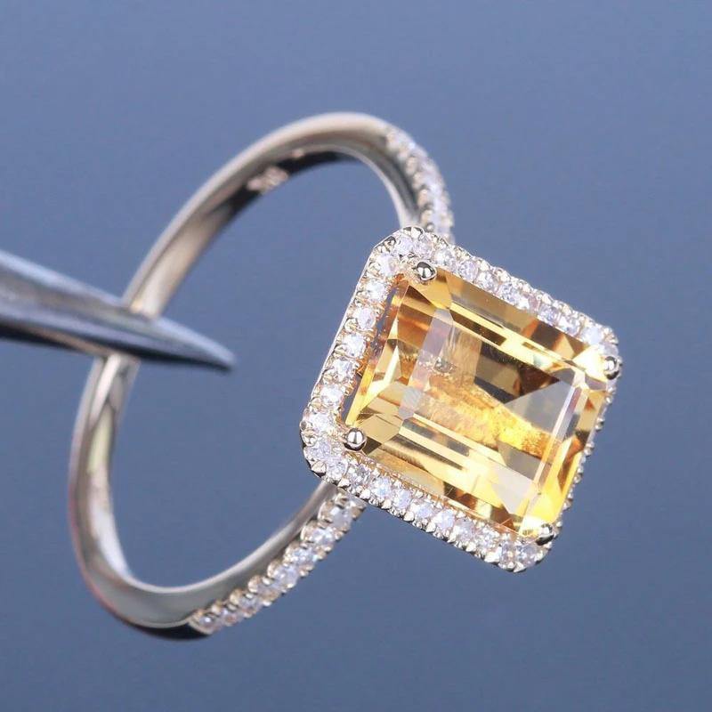 November Citrine Birthstone Ring - Birthmonth Deals