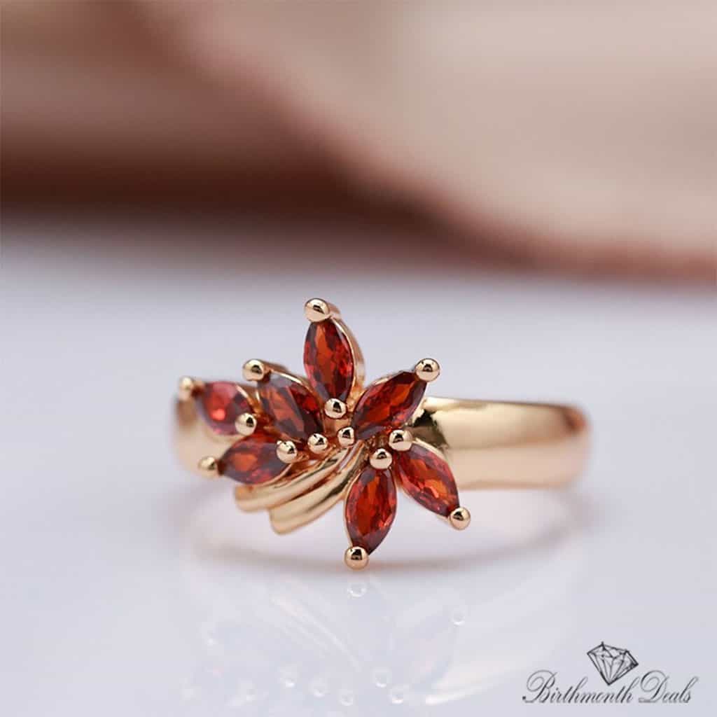 July Ruby Birthstone Ring - Birthmonth Deals