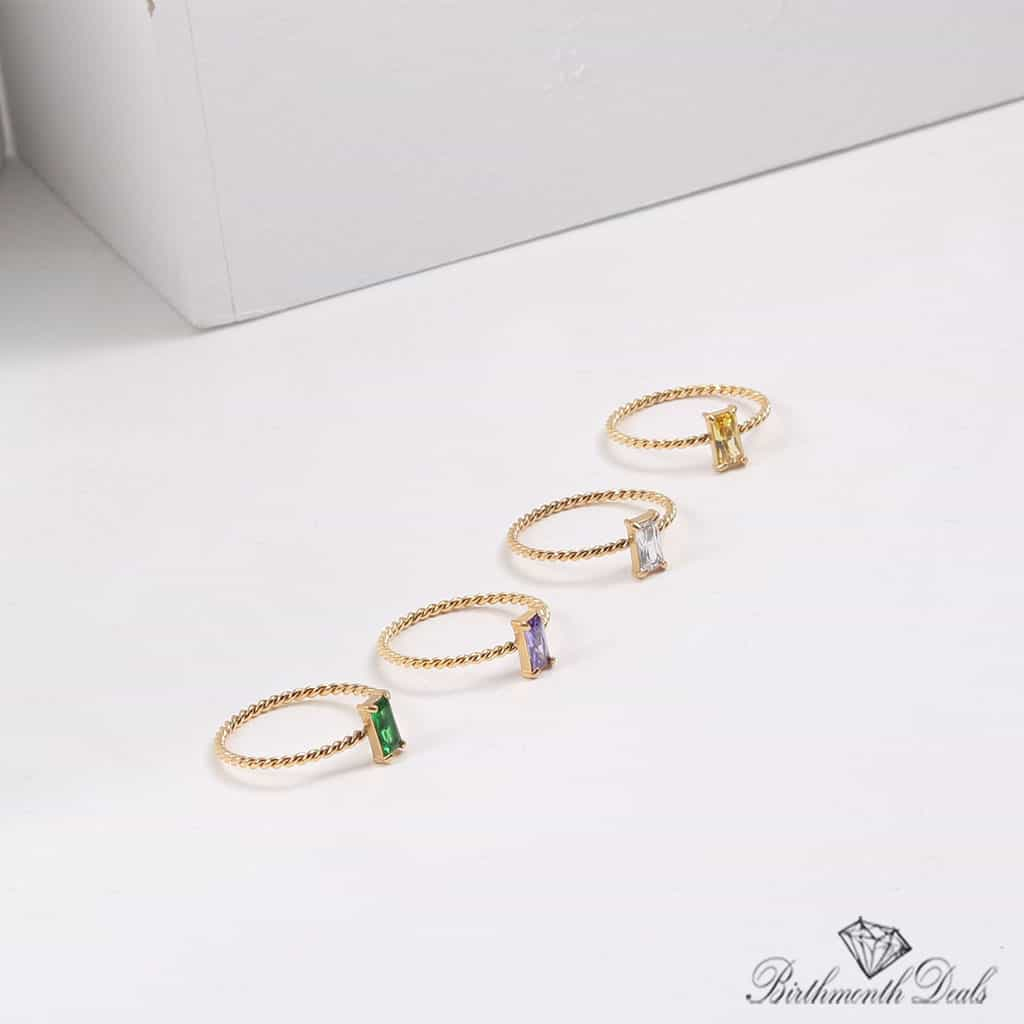 Valerie Birthstone Rings - Birthmonth Deals