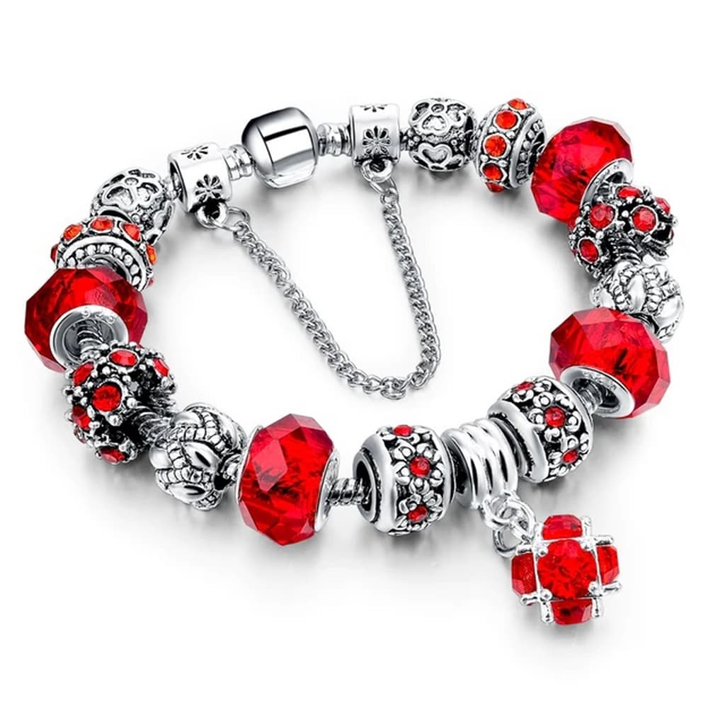 July Ruby Birthstone Bracelet - Birthmonth Deals