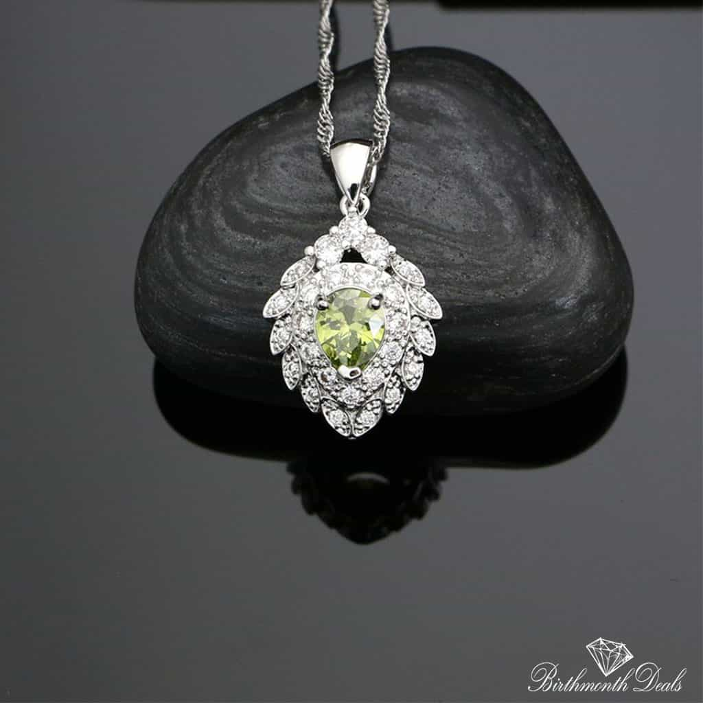 August Peridot Birthstone Jewelry Set - Birthmonth Deals