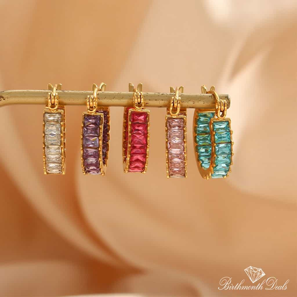 Bella Birthstone Earrings - Birthmonth Deals