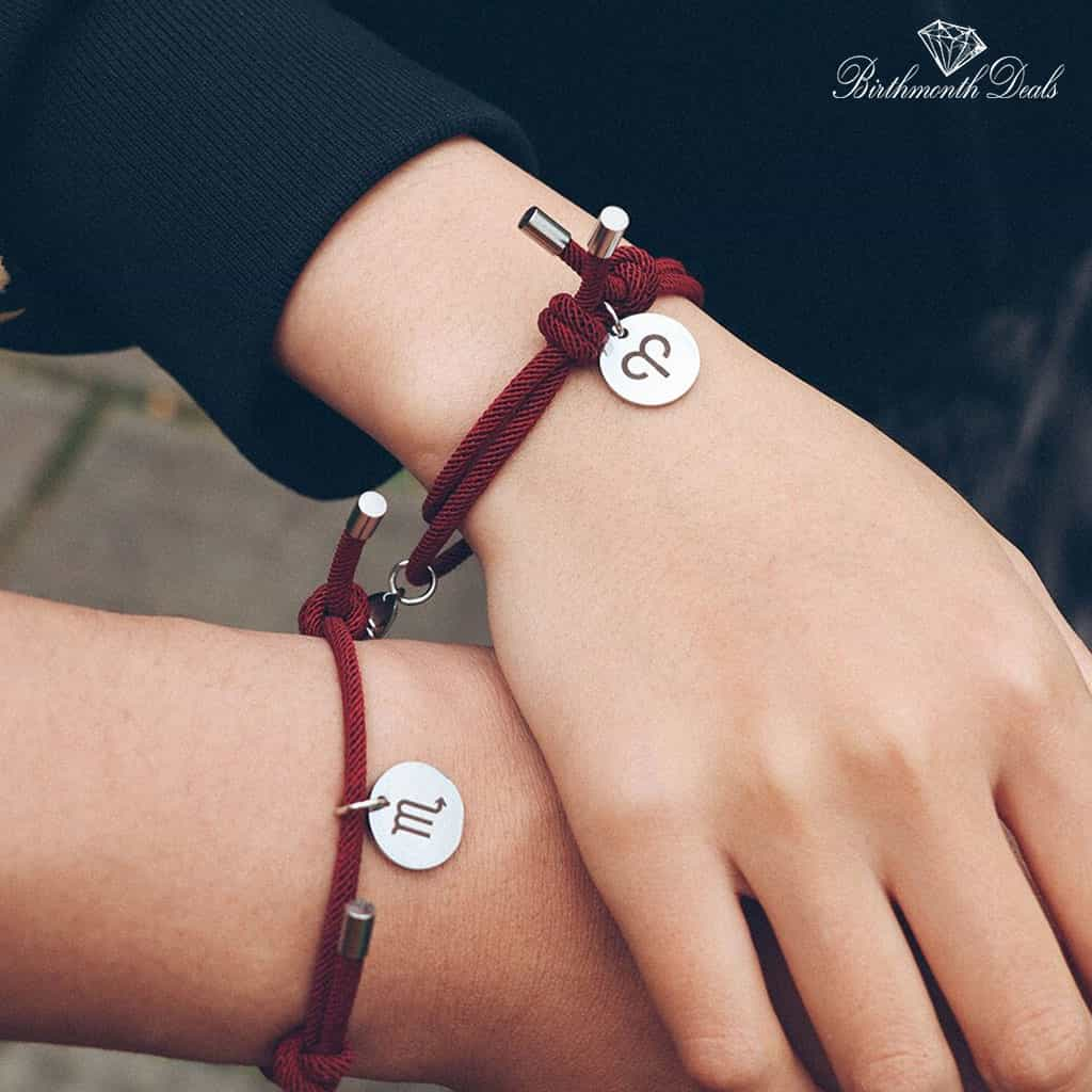 Magnetic Initial Bracelets - Birthmonth Deals