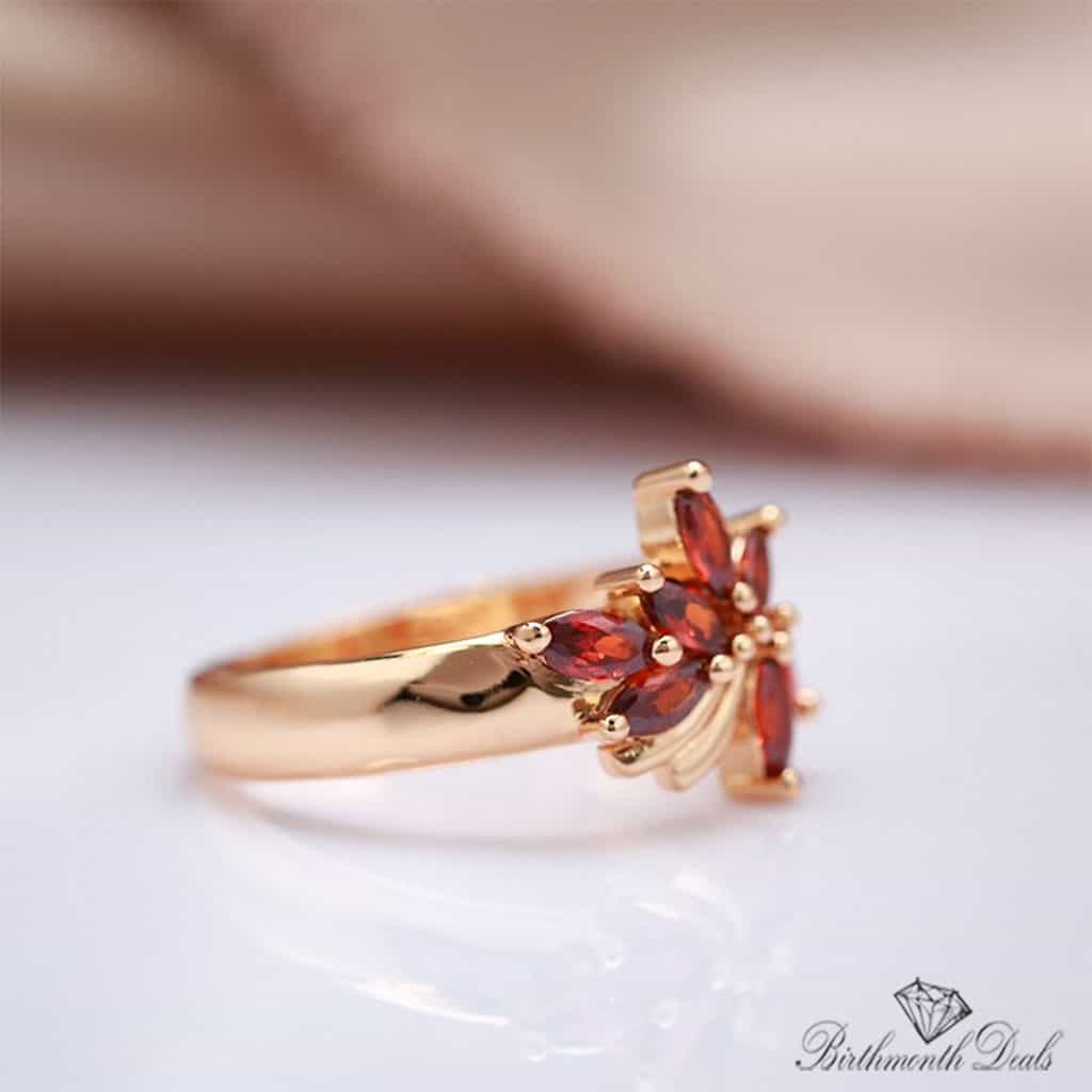 July Ruby Birthstone Ring - Birthmonth Deals