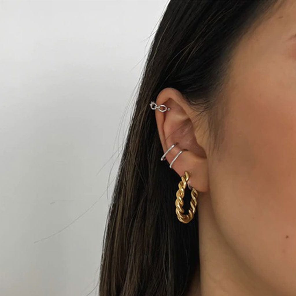 Harper Ear Cuff - Silver - Birthmonth Deals