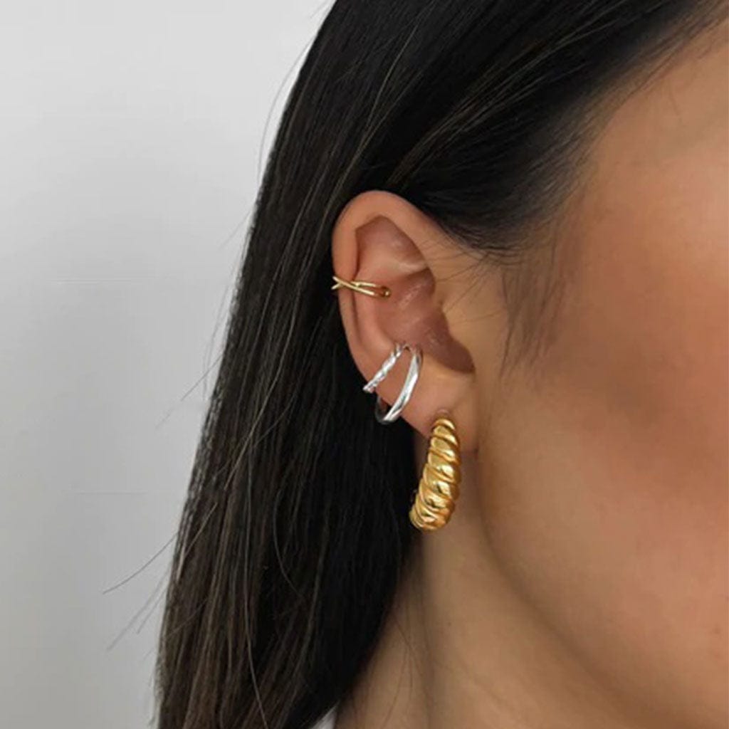 Emma Ear Cuff - Silver - Birthmonth Deals