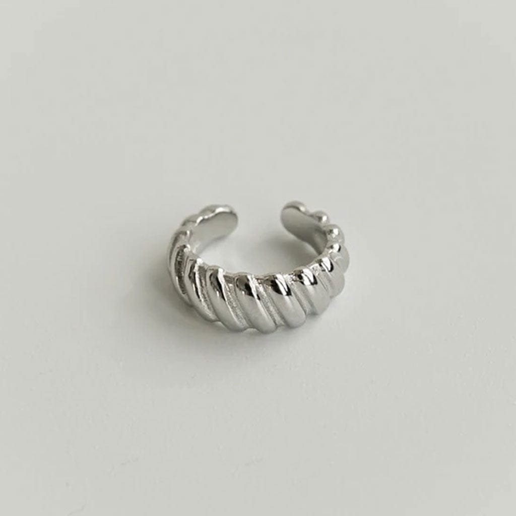 Sophia Croissant Ear Cuff - Silver - Birthmonth Deals