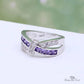 February Amethyst Birthstone Ring - Birthmonth Deals