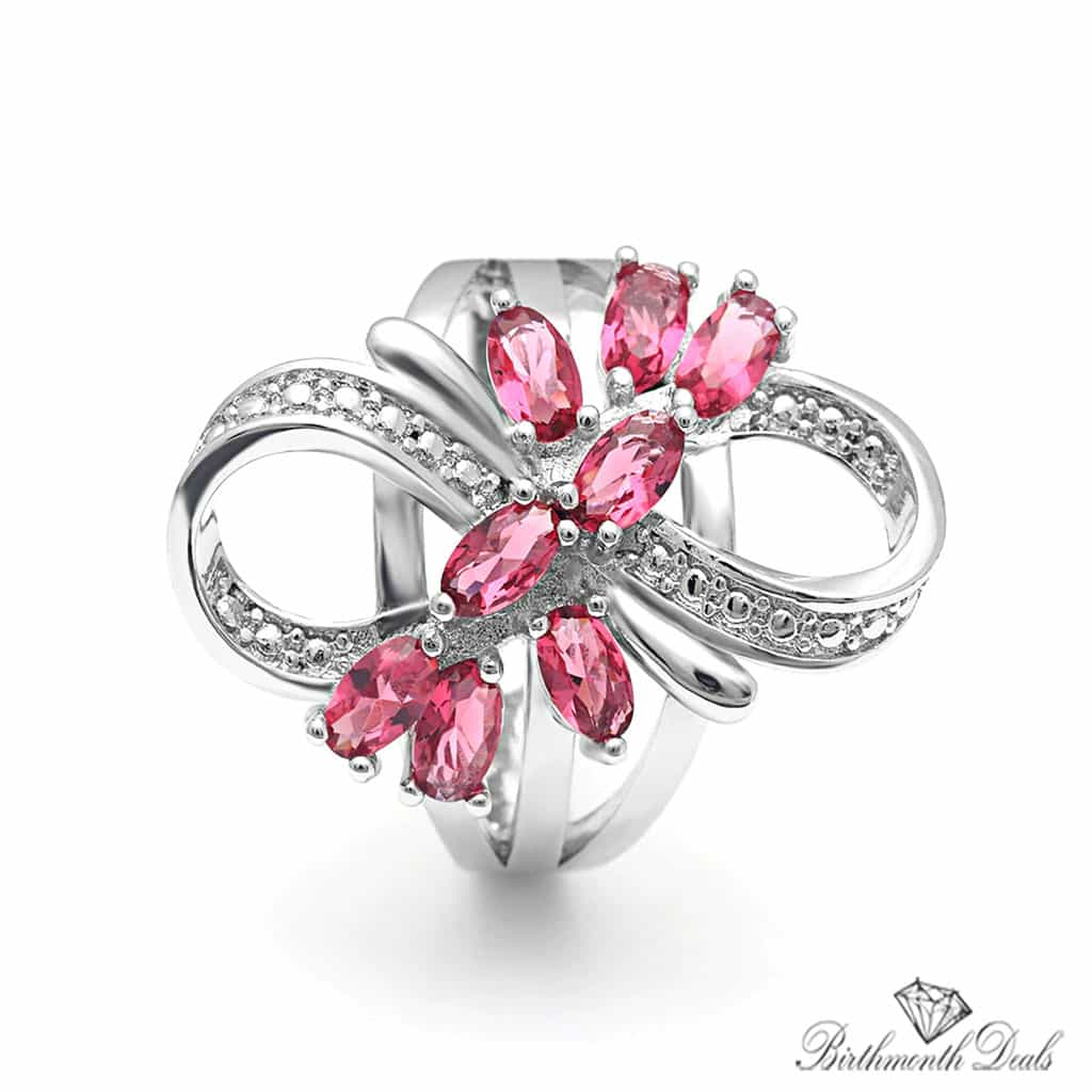 July Ruby Birthstone Ring - Birthmonth Deals