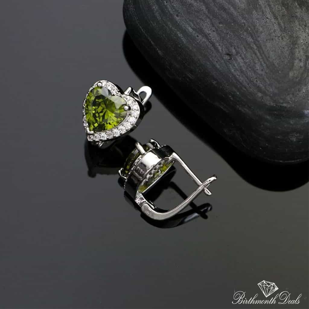 August Peridot Birthstone Jewelry Set - Birthmonth Deals