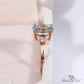 March Aquamarine Birthstone Ring - Birthmonth Deals