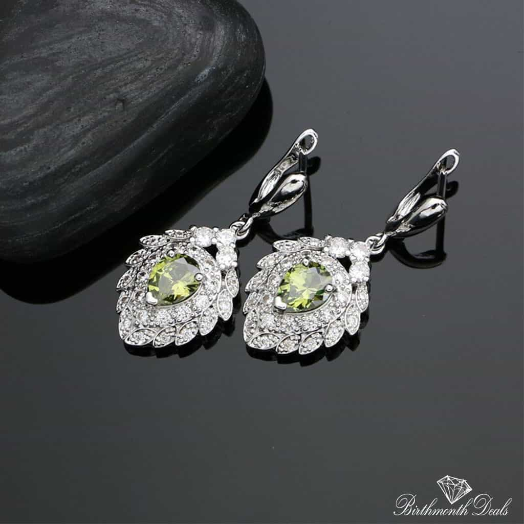 August Peridot Birthstone Jewelry Set - Birthmonth Deals