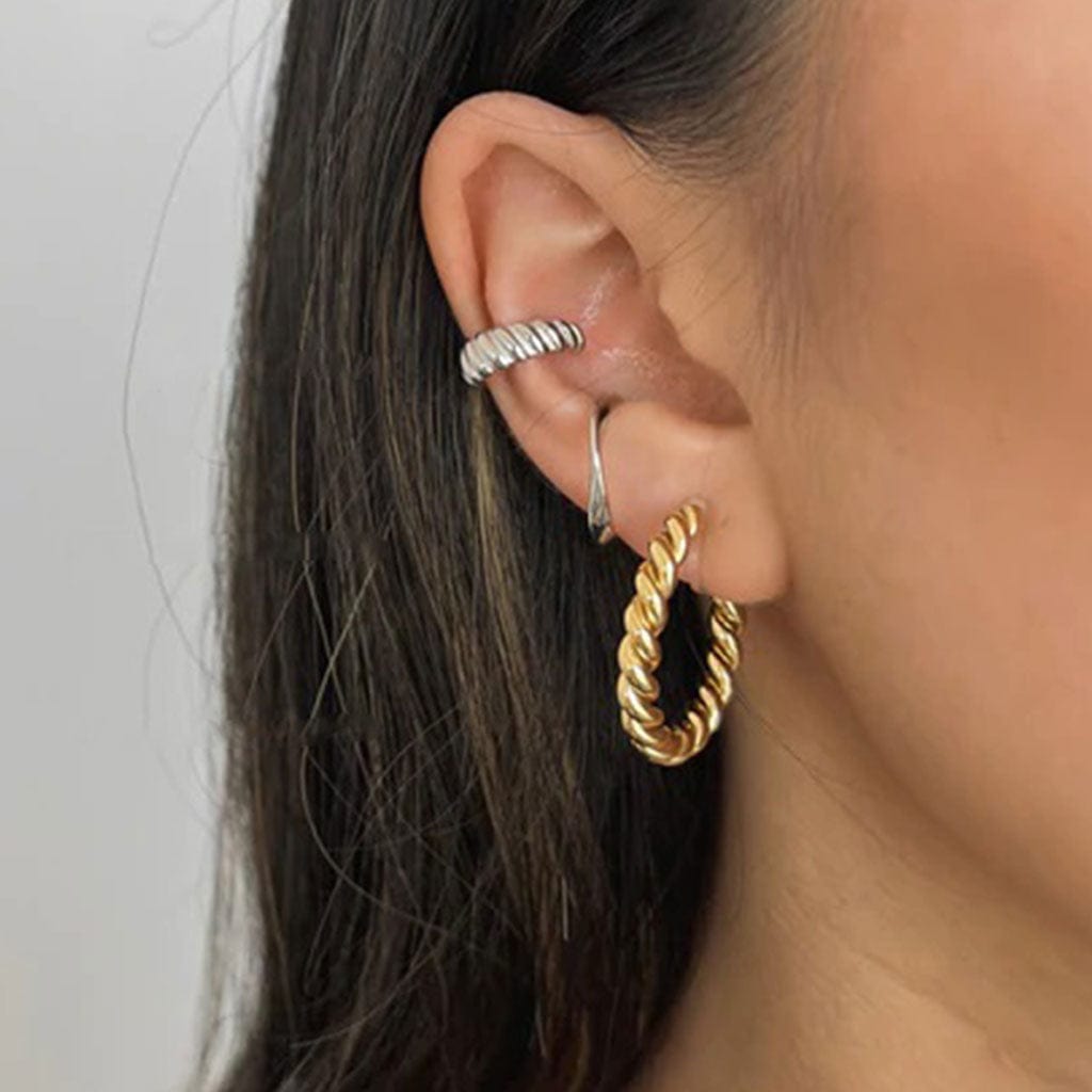 Isabella Ear Cuff - Silver - Birthmonth Deals