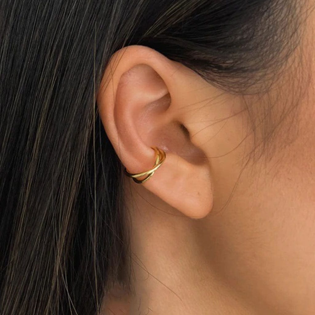 Evelyn Ear Cuff - Gold - Birthmonth Deals