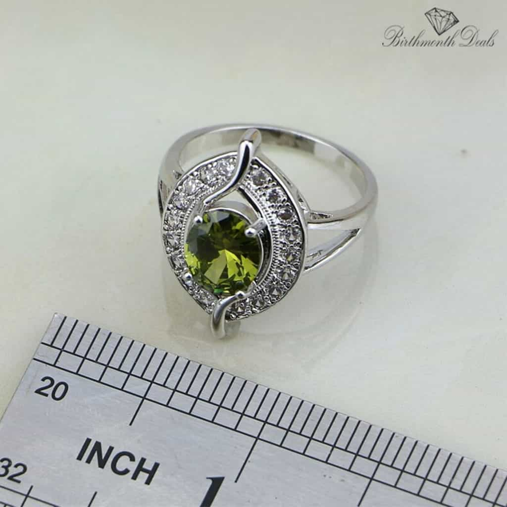 August Peridot Birthstone Jewelry Set - Birthmonth Deals