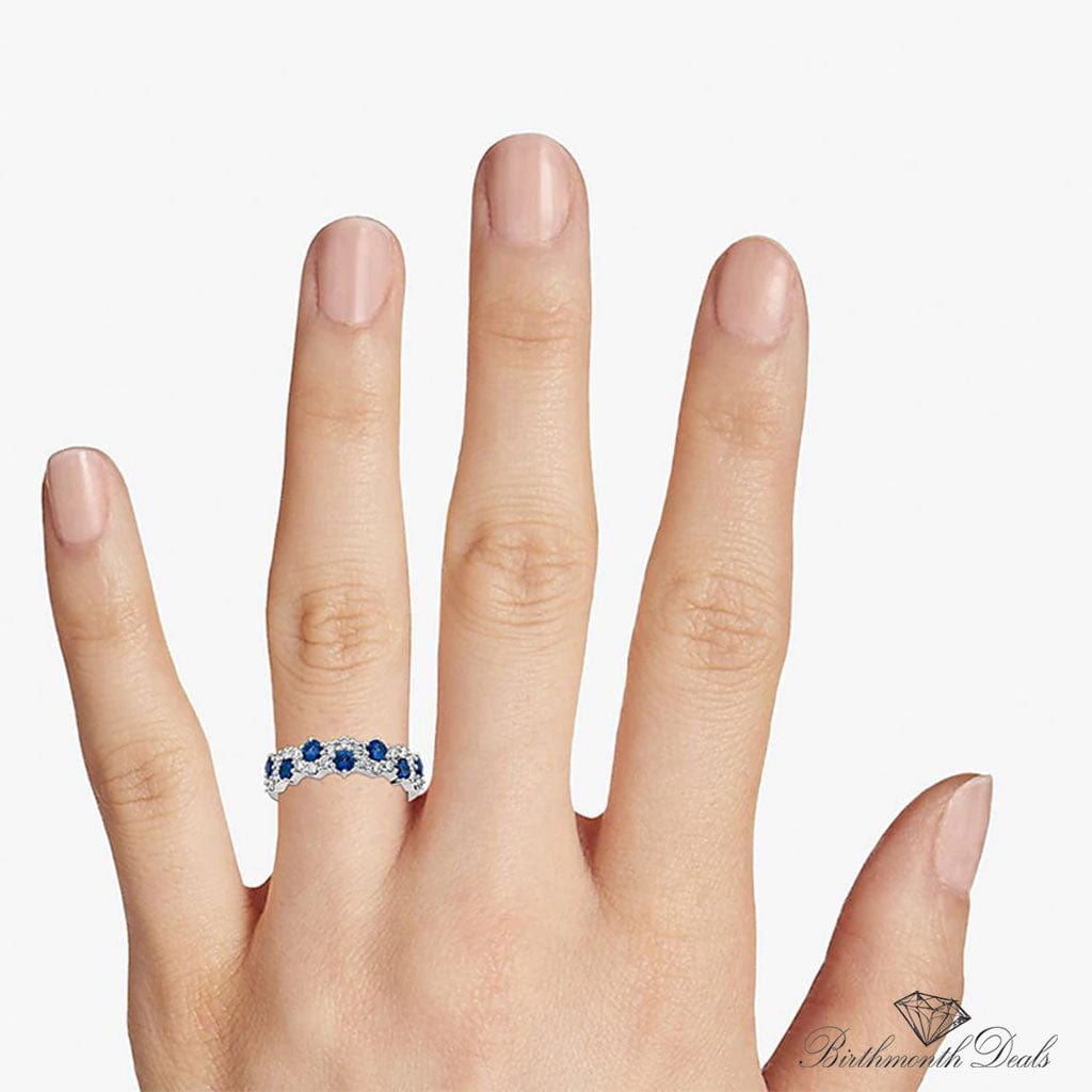 September Sapphire Birthstone Ring - Birthmonth Deals