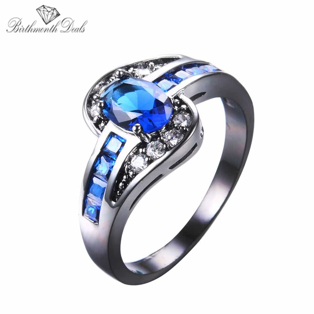 December Zircon Birthstone Ring - Birthmonth Deals