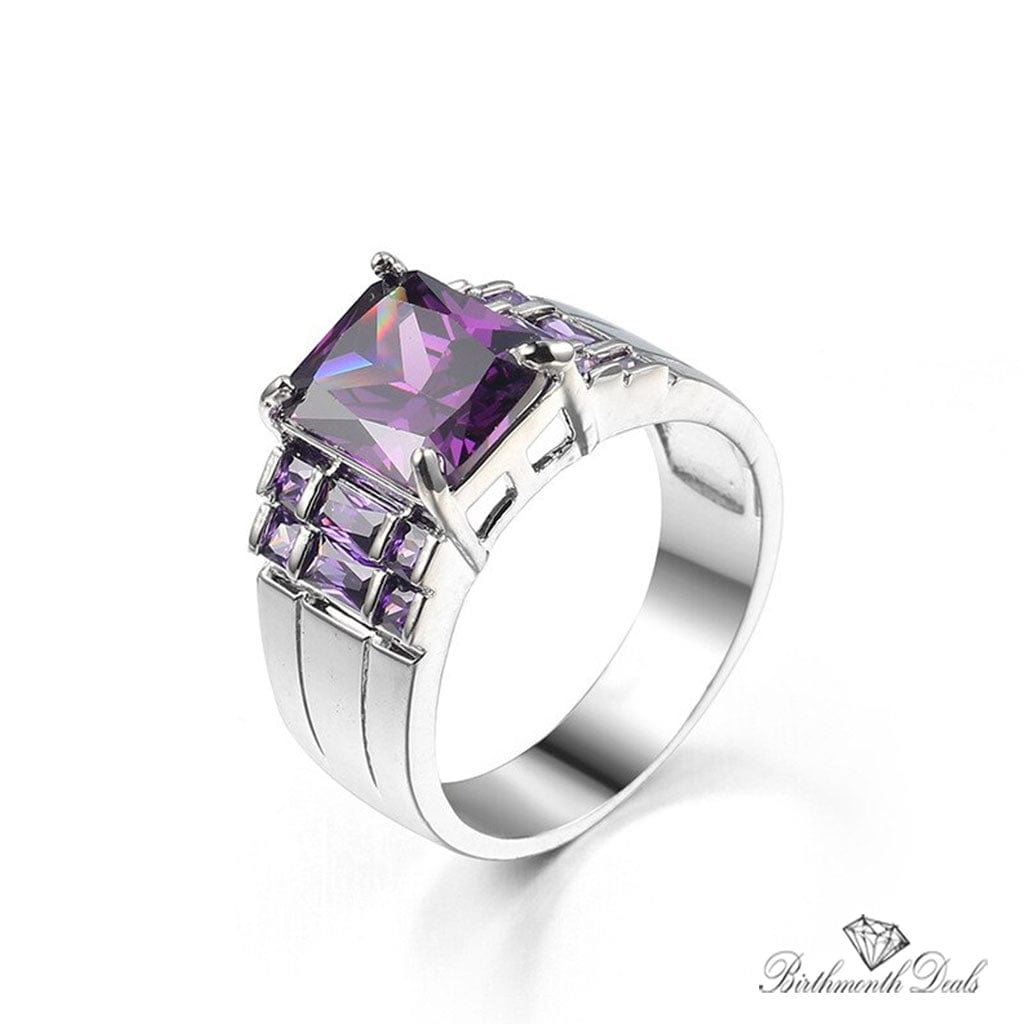 June Alexandrite Birthstone Ring - Birthmonth Deals