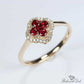 July Ruby Birthstone Ring - Birthmonth Deals
