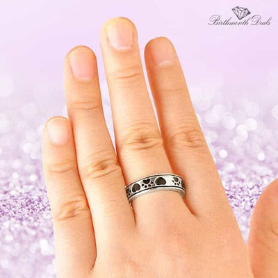 Forever Promise Paw Ring - Birthmonth Deals
