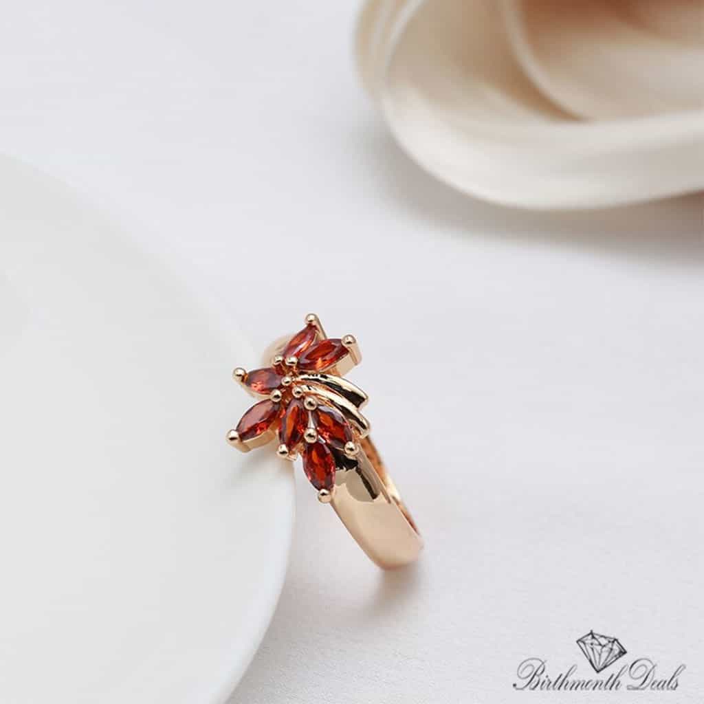 July Ruby Birthstone Ring - Birthmonth Deals